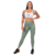 DRAPPED WAIST AURA GREEN LEGGING