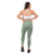 DRAPPED WAIST AURA GREEN LEGGING on internet