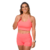 LARI ORANGE MATCH SPORTS BRA