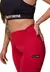 LEGGING COS DRAPEADO VERMELHO RUBI - buy online