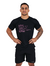 WALLBALL BLACK MEN'S T-SHIRT