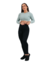 DRAPEED WAIST AMRAP BLACK LEGGING - buy online