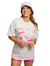 CAMISETA FEM OVERSIZED OFF WHITE on internet