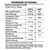 Informação nutricional do Complexo B 60caps da BioCêutica, incluindo valores de vitaminas e minerais por porção.