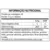 Informação nutricional do suplemento de Vitamina A 60 Caps 280mg da Apisnutri.