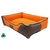 Pickorruchos Cama Sport Orange Para Cães E Gatos Tamanho 03