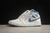 AIR JORDAN 1 MID BLANCO Y AZUL - comprar online