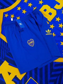 CONJUNTO REMERA Y BERMUDA BOCA JUNIORS 2024 - comprar online