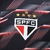 Jaqueta Corta-Vento São Paulo 24/25 - Masculina New Balance - Preta com detalhes em vermelho - loja online