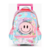 MOCHILA SMILE FOOTY CON CARRO 18" CON LUZ