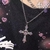 Collar Cross Strass