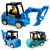 Carrinho De Brinquedo Construção Miniatura Infantil Fricção (ConstrucaoAFric - comprar online