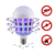 Lampara Foco Led Repelente Mosquitos Moscas Insectos Color Blanco - comprar online