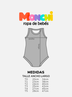 Body musculosa 100% Jersey de algodón - Monchi