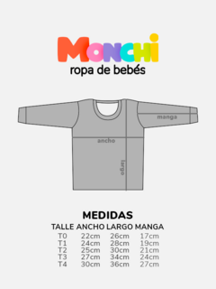 Pijama Interlock 100% algodón - Monchi