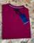 Camiseta Básica Tommy Hilfiger | Bordô