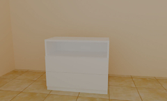 mesa de luz doble cajon