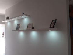 Estante flotante con 3 luces led - comprar online