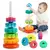 Rainbow Spin: Torre Giratória Montessori - Quebra-Cabeça Educativo para Bebês