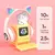 KittySound: Fone de Ouvido Sem Fio Infantil com LED - Estilo Gatinho para Menino - Gamei Shop