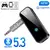 Receptor Transmissor Bluetooth Sem Fio, 2 em 1, 3,5mm Adaptador de Áudio AUX, C