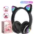 KittySound: Fone de Ouvido Sem Fio Infantil com LED - Estilo Gatinho para Menino - loja online