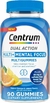 Centrum Dual Action - Mental Focus - 90 Gomas Polivitaminico