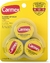 Carmex 3 potes medicated classic balm