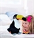 Pelucia Importada Dollibu Pluzzed Toucan Super Soft Plush - comprar online