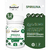 KIT 2 UN - SPIRULINA 1800MG 60 CAPSULAS SUNFOOD na internet