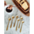 Set X 6 Cucharitas Café Postre Acero Inoxidable Largo Mango - comprar online