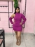 Vestido Bruna fucsia