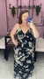 Vestido Ana Claudia preto com off - Digna plus size