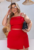 Conjunto Liz vermelho - Digna plus size