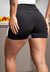 Short Fitness Academia Preto com Branco Cintura Alta REF: SV40 na internet