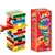 Jogos de Tabuleiro Stacko-UNO, Entretenimento Familiar, Poker Party, Puzzle Educ