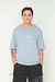 T-SHIRT OVERSIZED GLOBAL AZUL - comprar online