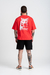 T-SHIRT OVERSIZED LINCE RED - loja online