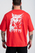 T-SHIRT OVERSIZED LINCE RED na internet