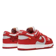 Nike Dunk Low x Off White Red en internet