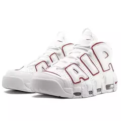 Air More Uptempo White University Red - comprar en línea