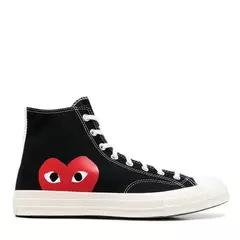 Converse x Comme des Garçons Play Black