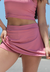 Short Saia Fitness Tenista Rosé REF: FDR14 - comprar online