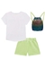 Conjunto em Meia Malha Kukie - Ami Kids Moda Infantil