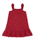 Vestido Vermelho Infantil Com Babados malwee