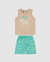 Conjunto Infantil Menino Bermuda Estampada Malwee - comprar online