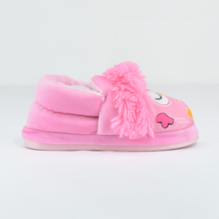 Pantufa Coruja Rosa - Ref. 3404 - comprar online