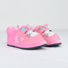 Pantufa Gato Rosa - Ref. 3406 - Ferpa