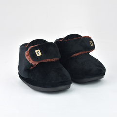 Pantufa Bebê Preta - Ref. 1519