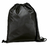 CARNABY. Sacola tipo mochila em 210D com cordões em preto - ArtYou Brindes - Sua marca em cada detalhe